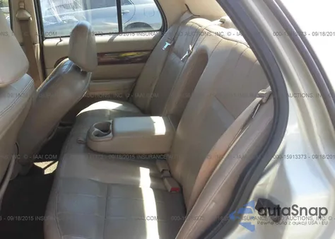 2004 Mercury Marquis Grand Marquis Ls from USA, damaged, VIN 2MEHM75W14X665220